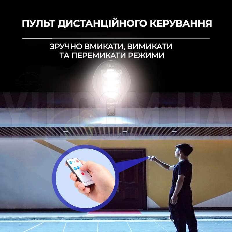 Вуличний ліхтар на сонячній батареї solar street light 180W R2 2VP COB With Remote Вуличний ліхтар на сонячній батареї solar street light 180W R2 2VP COB With Remote